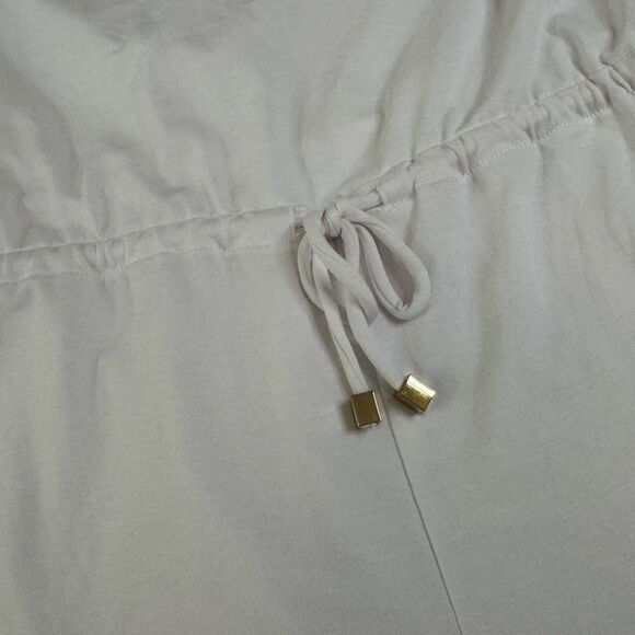 California Waves White Sleeveless Cover-Up Romper - Picture 4 of 4